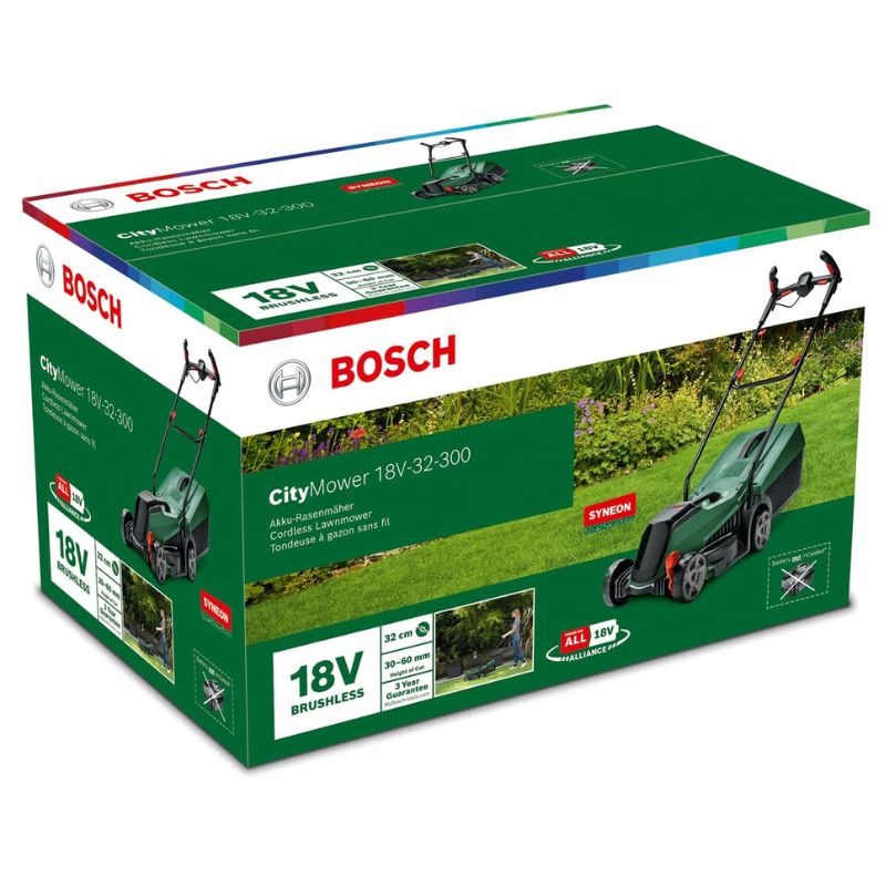 Tondeuse sans fil Bosch CityMower 18